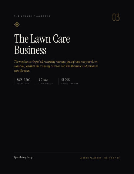 Lawn Care field guide