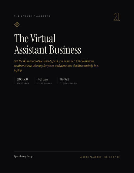 Virtual Assistant Business field guide