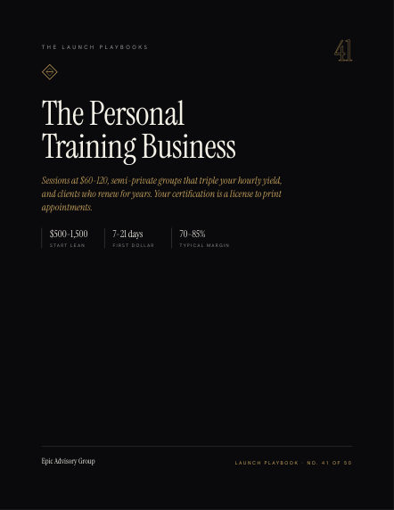 Personal Training field guide
